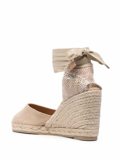 Castaã±er Carina Espadrilles In Neutral