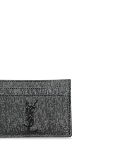 Saint Laurent Wallets In Black