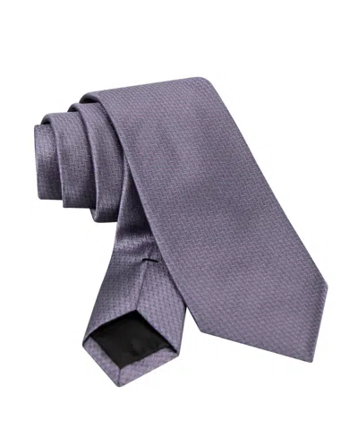 Calvin Klein Men's Harriet Herringbone Tie In Blue