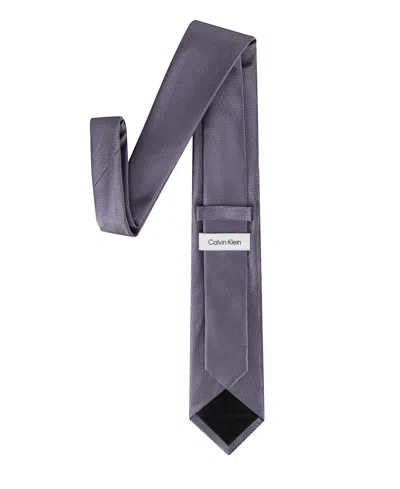 Calvin Klein Men's Harriet Herringbone Tie In Blue