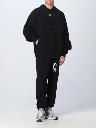 44 Label Group Sweatshirt Men  In Black