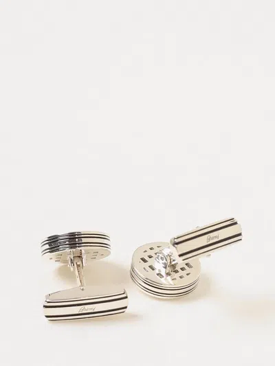 Brioni 925 Silver Cufflinks In Silver