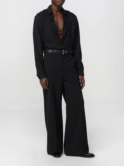 Saint Laurent Belt Men  In Black