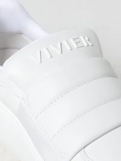 Roger Vivier Platform Sneakers Featuring Pull Tab In White