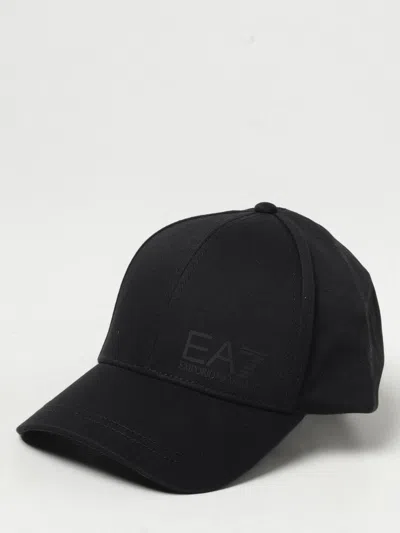Ea7 Hat Men  In Black
