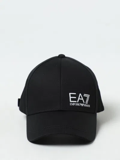 Ea7 Hat Men  In Black