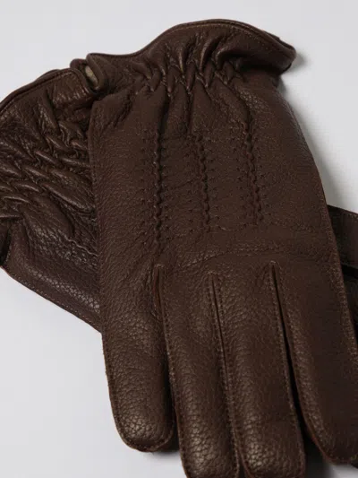 Orciani Gloves Men  In Brown