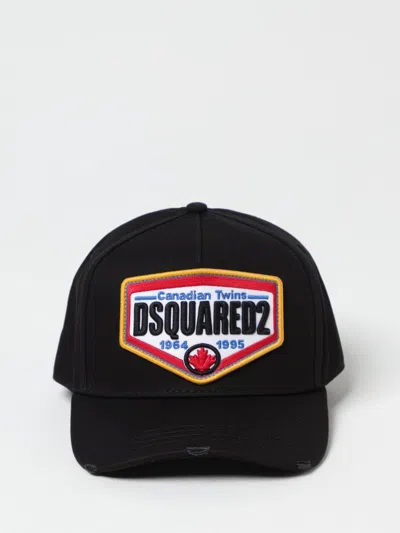 Dsquared2 Hat Men  In Black