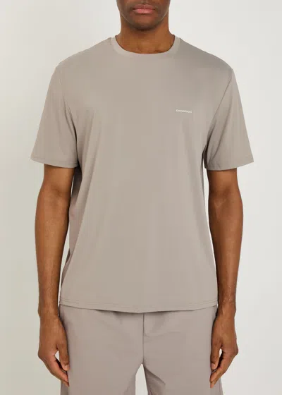 Condition Everyday Logo Stretch-jersey T-shirt In Gray