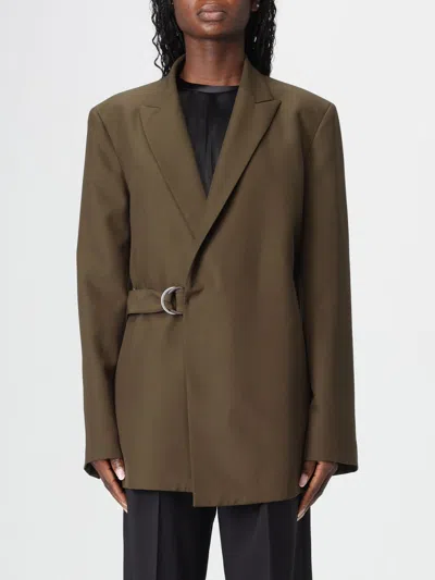 外套 LOEWE 女士 颜色 绿色