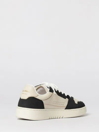 Axel Arigato Dice Lo Black And Beige Two-tone Sneakers In Calf Leather Man In Multi