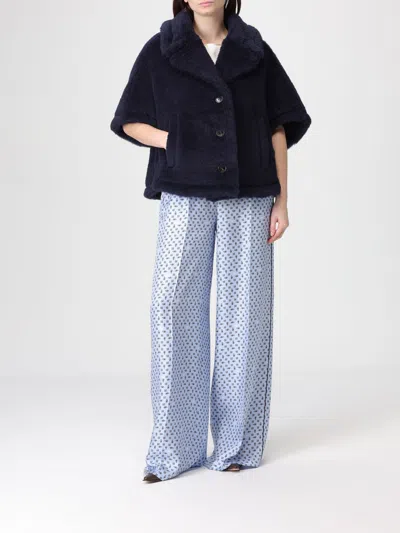 Max Mara Jacket Woman  In Blue
