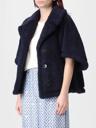Max Mara Jacket Woman  In Blue