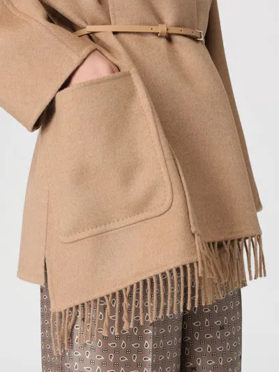 Max Mara Jacket Woman  In Brown