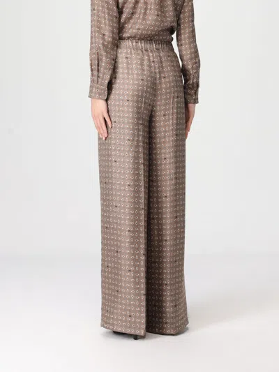 Max Mara Pants Woman  In Brown