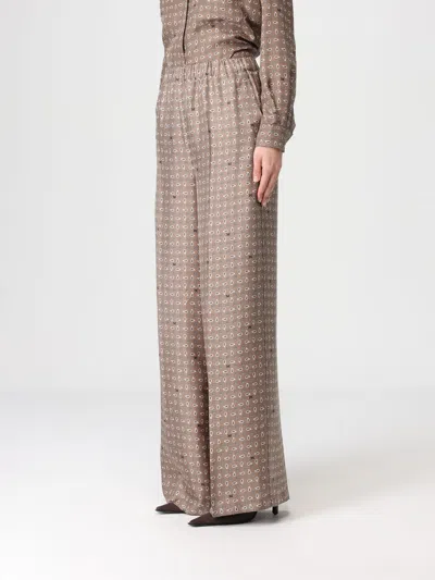 Max Mara Pants Woman  In Brown