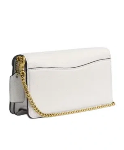 Coach Tabby 19 Shoulder Bag In White