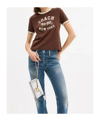 Coach Tabby 19 Shoulder Bag In White