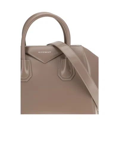 Givenchy Small Antigona Bag In Brown