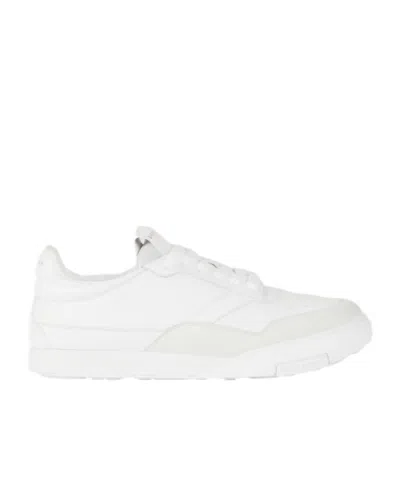 Givenchy White Calf Leather Bos Taurus Low Top Sneakers In Multi