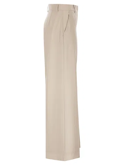 Weekend Max Mara Casual Pants With Belt Loops In Brown