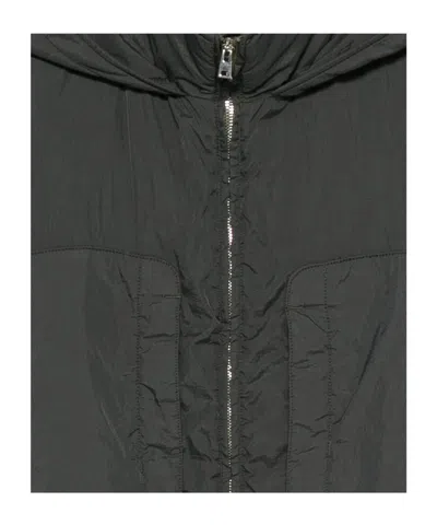 Ranra Patch-pocket Hooded Jacket In Black