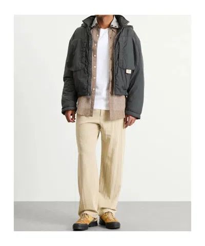 Ranra Patch-pocket Hooded Jacket In Black