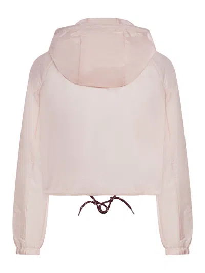 Prada Long-sleeved Jacket In Pink