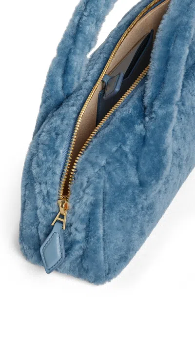 Alaïa Le Teckel Clutch In Blue