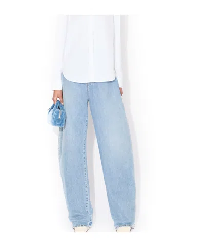 Alaïa Le Teckel Clutch In Blue