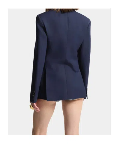Dsquared2 Kathy Double-breasted Blazer In Blue