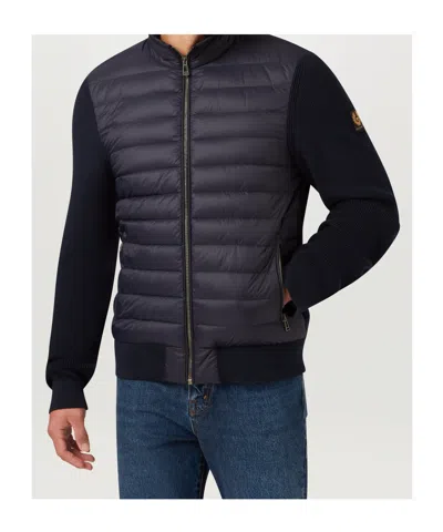 Belstaff Control Mens Hybrid Jacket In Black