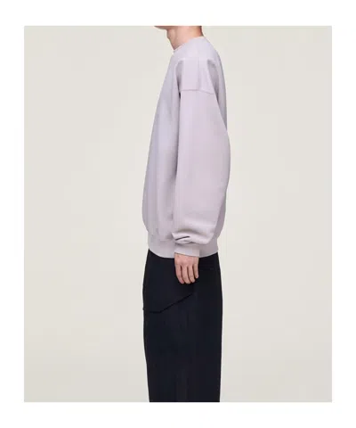 Y-3 Long-sleeved Sweatshirt In Gray