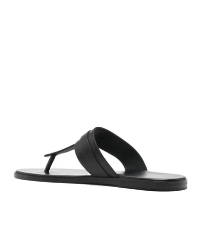 Tom Ford Flat Sandals Open Toe Single Strap In Black