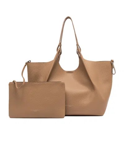 Gianni Chiarini Logo Single-shoulder Bag In Brown