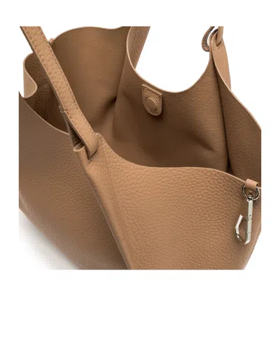 Gianni Chiarini Logo Single-shoulder Bag In Brown