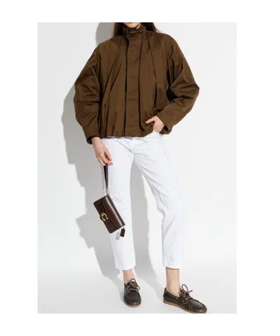 Moschino Distressed Denim Jeans In White