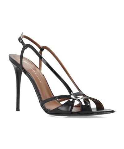Giuseppe Zanotti Openwork High-heeled Sandals In Multi