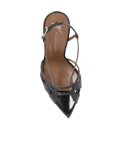 Giuseppe Zanotti Openwork High-heeled Sandals In Multi