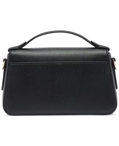 Lacoste Champs Elysees Medium Shoulder Bag In Black
