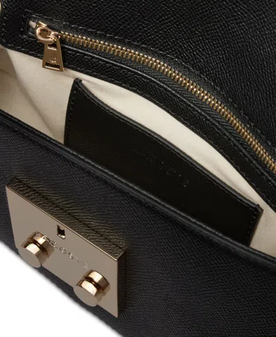 Lacoste Champs Elysees Medium Shoulder Bag In Black