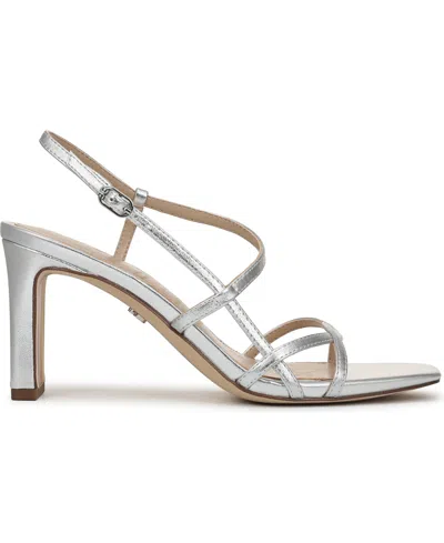 Sam Edelman Elissa Slingback Sandal In Silver
