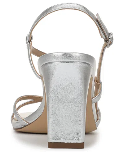 Sam Edelman Elissa Slingback Sandal In Silver