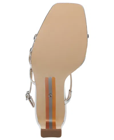 Sam Edelman Elissa Slingback Sandal In Silver