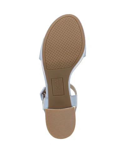 Lifestride Rhythmn Platform Sandal In Blue