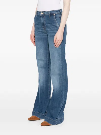 7 For All Mankind Modern Dojo High-rise Flared Jeans