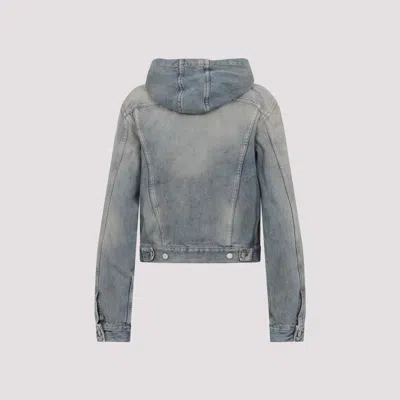 Acne Studios Cotton Jacket In Blue
