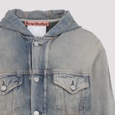Acne Studios Cotton Jacket In Blue