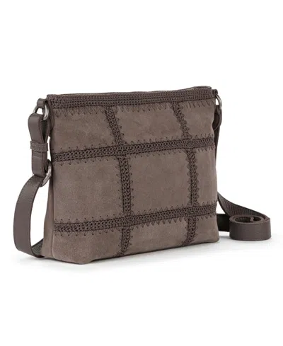 The Sak Melrose Leather Small Crossbody Bag In Brown
