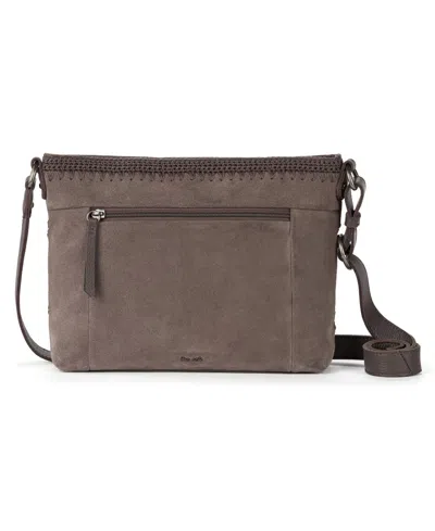 The Sak Melrose Leather Small Crossbody Bag In Brown